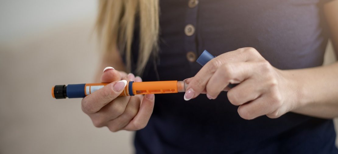 caneta para aplicar insulina