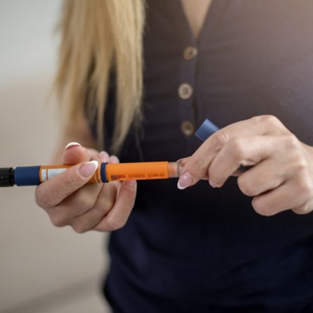 caneta para aplicar insulina