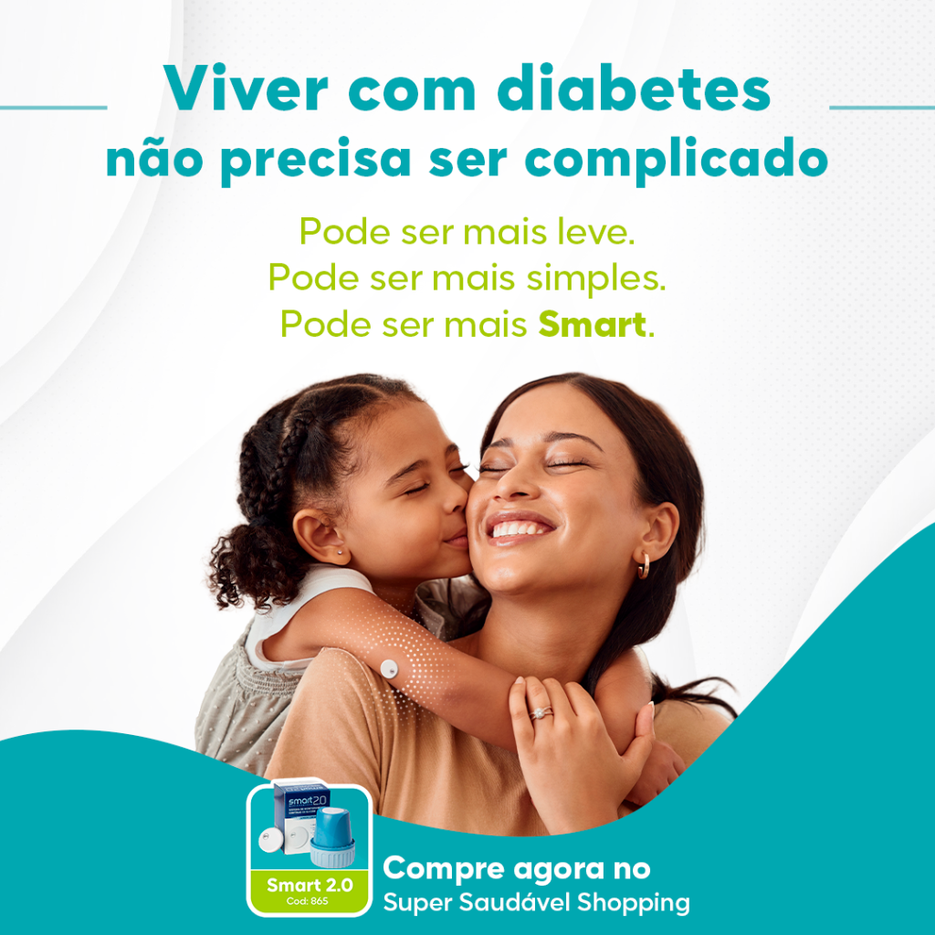Viver com Diabetes ão precisa ser complicado. Pode ser mais Smart